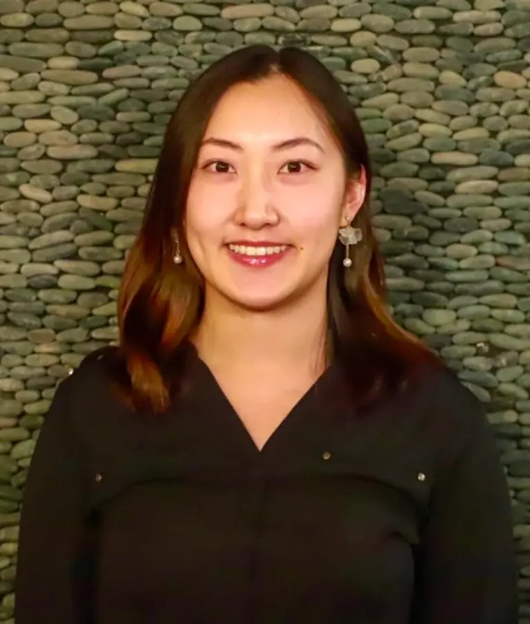Dr. Vivian Zhou, dentist at Erie dental practice on Buffalo Road.