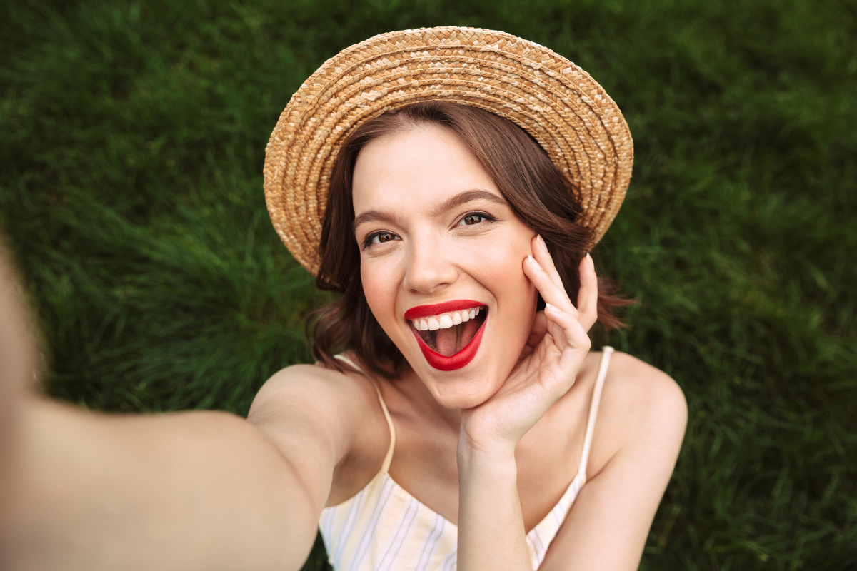 Cosmetic dentistry for short teeth and a longer-looking smile